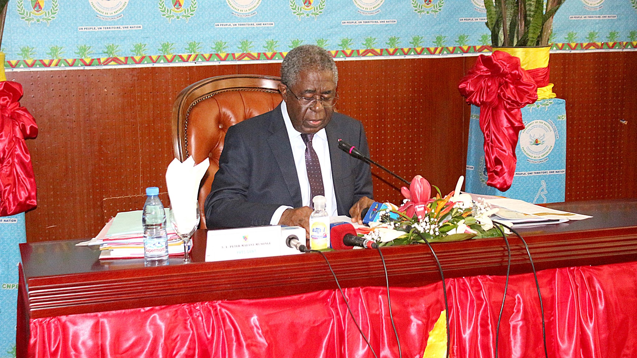 Peter Mafany Musonge pour un nouveau mandat de cinq ans