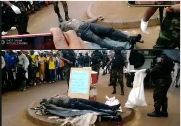 Le corps de Field Marshall aurait été exposé à Kumba