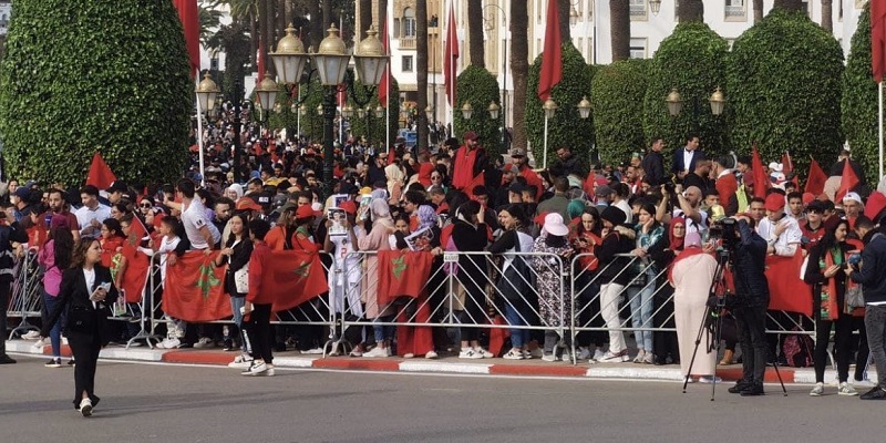 VIDEO - Rabat: Les Marocains se mobilisent pour accueillir royalement les Lions de l'Atlas
