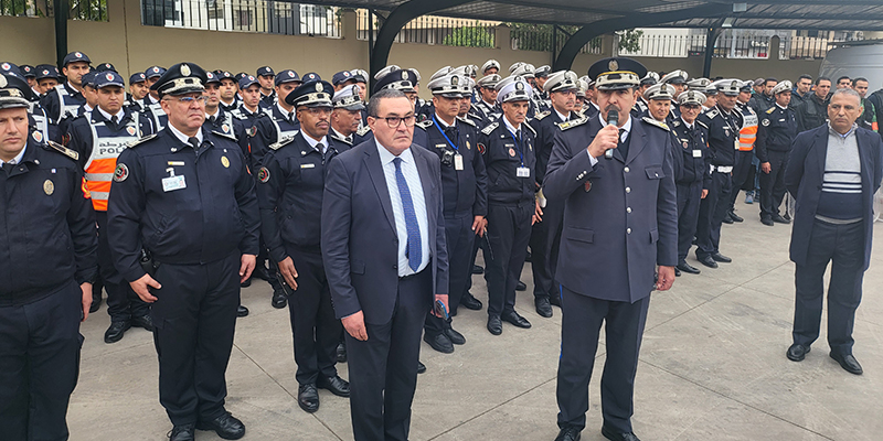 Fès-Réveillon du nouvel an: Forte mobilisation à la préfecture de police
