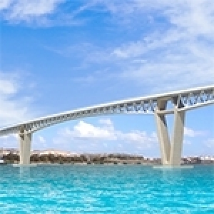 Le nouveau pont de Bizerte: Le projet s’étend sur une longueur de 9.5 km