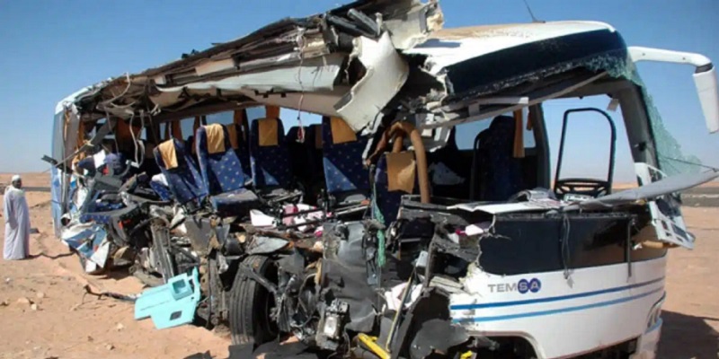 Egypte : 17 morts dans un accident de la route