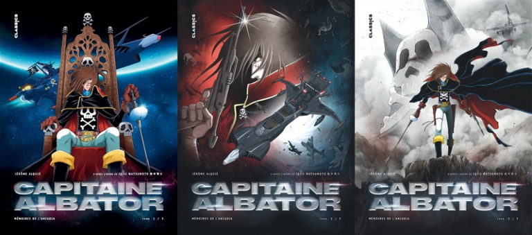 Jérôme Alquié signe Capitaine Albator : mémoires de l’Arcadia T.3