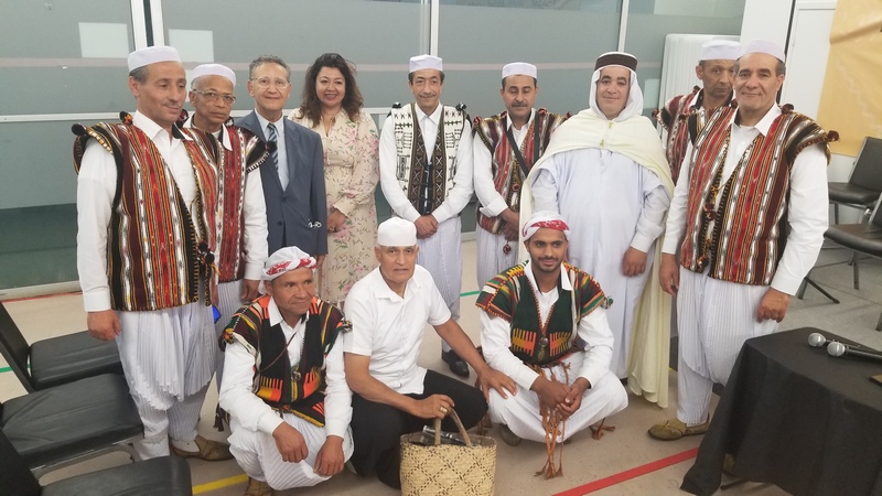 Imnayen, Reham Teama et le Docteur Brahim Benyoucef