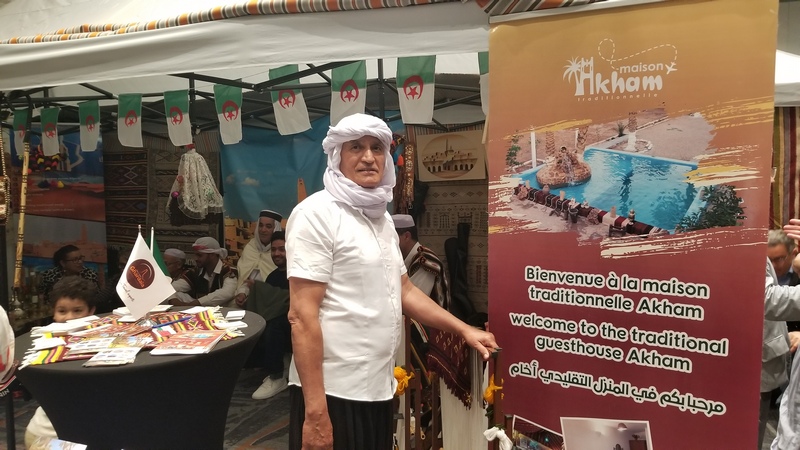 Said Belkacemi Akham au Salon de la culture Algérienne au Canada