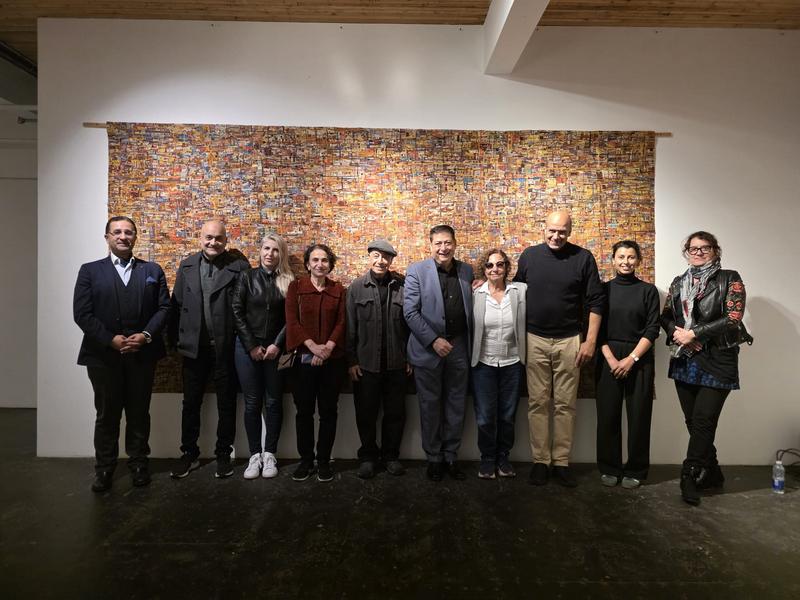 Le Dr Bashir Makhoul - Exposition HOPE à Montréal (Crédit photo : Bousmaha Seddiki)