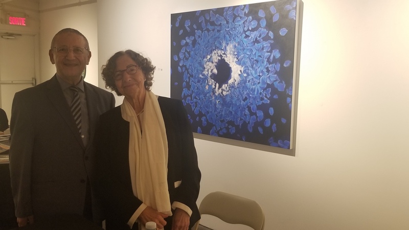 Nawel Halawa et le Dr Brahim Benyoucef