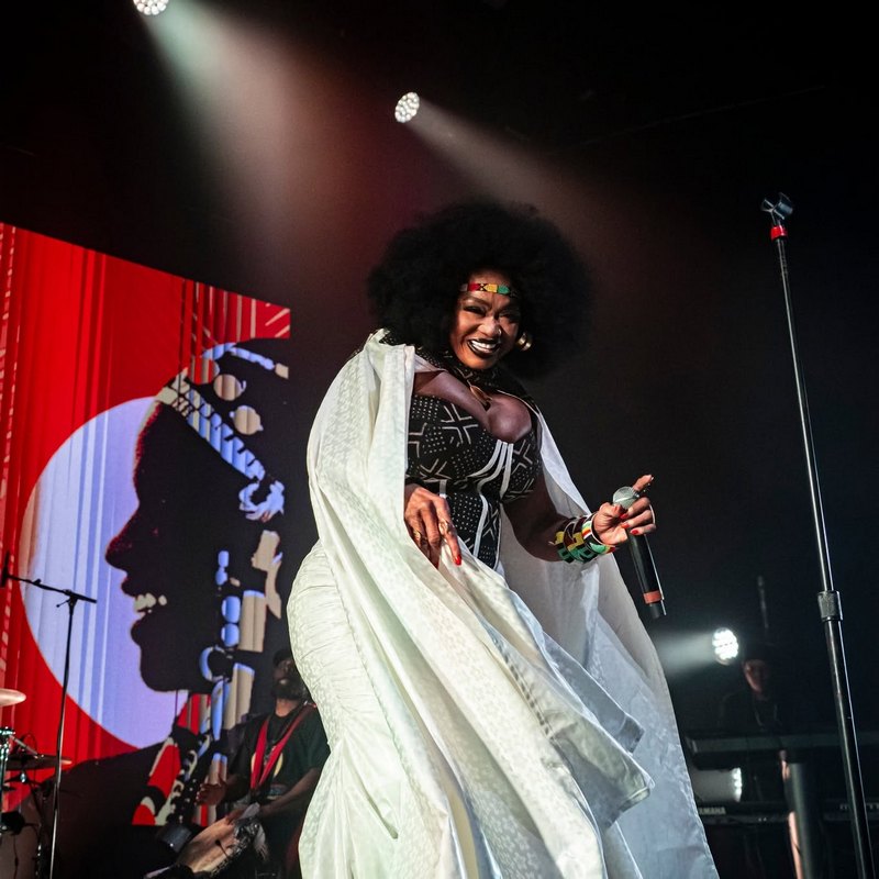 Oumou Sangaré au 40 festival nuits d'Afrique 2026 (Crédit photo FB Nuits d'Afrique)