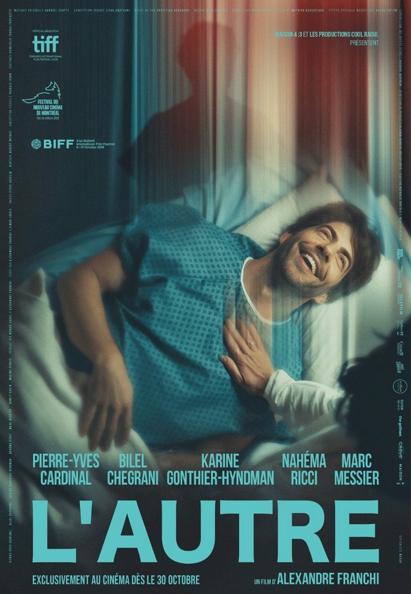 L’AUTRE, présenté en clôture du 55e Festival du Nouveau Cinéma (FNC) et en première internationale au Festival international du film de Busan L’AUTRE, présenté en clôture du 55e Festival du Nouveau Cinéma (FNC) et en première internationale au Festival international du film de Busan