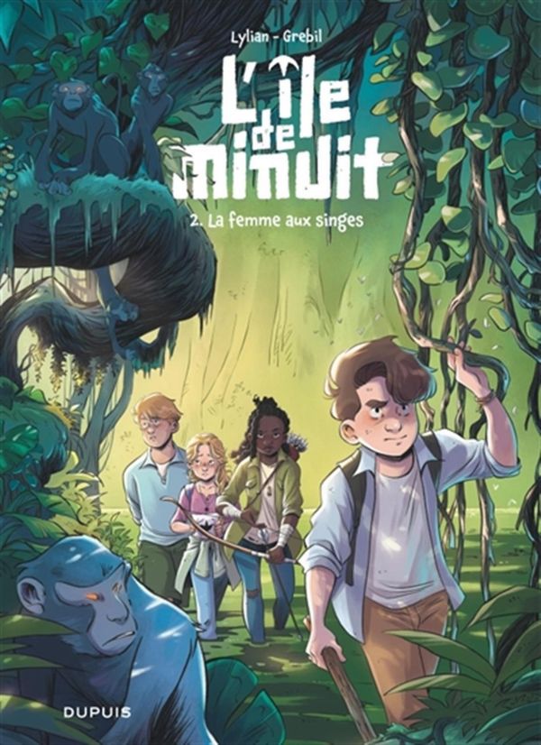 Retour sur L’Île de minuit. Le tome 2 de la série jeunesse fantastique aux éditions Dupuis