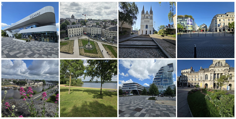 À la découverte des Pays de la Loire en France. Angers, la ville qui respire la propreté et la sérénité